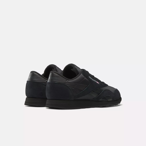 Reebok classic cheap black and grey