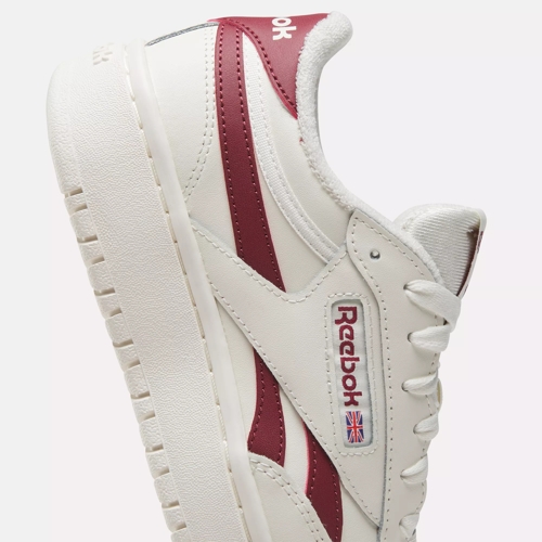 Reebok Club C 85 Revenge Chalk & Burgundy Shoes