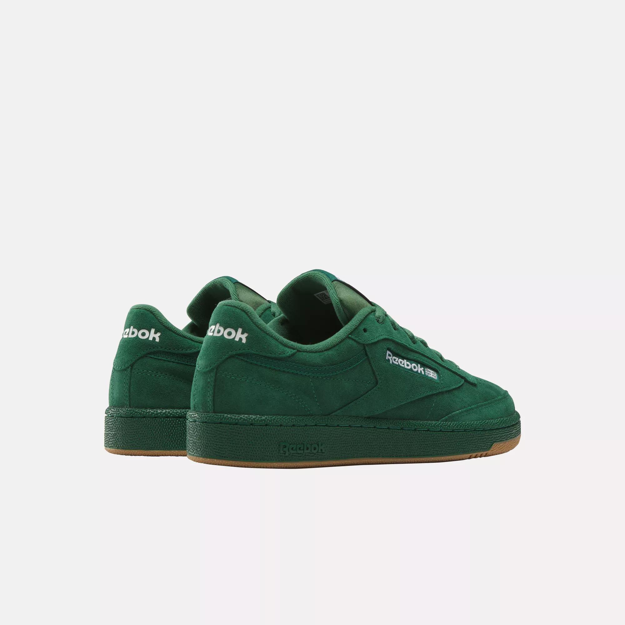 Reebok club cheap c 85 green