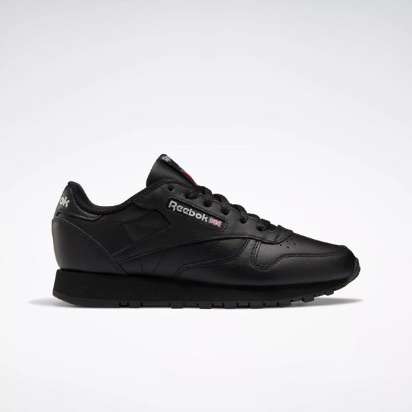 Reebok classic black womens on sale