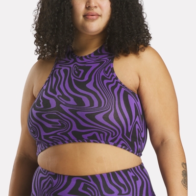 Modern Safari Cotton Bralette (Plus Size)