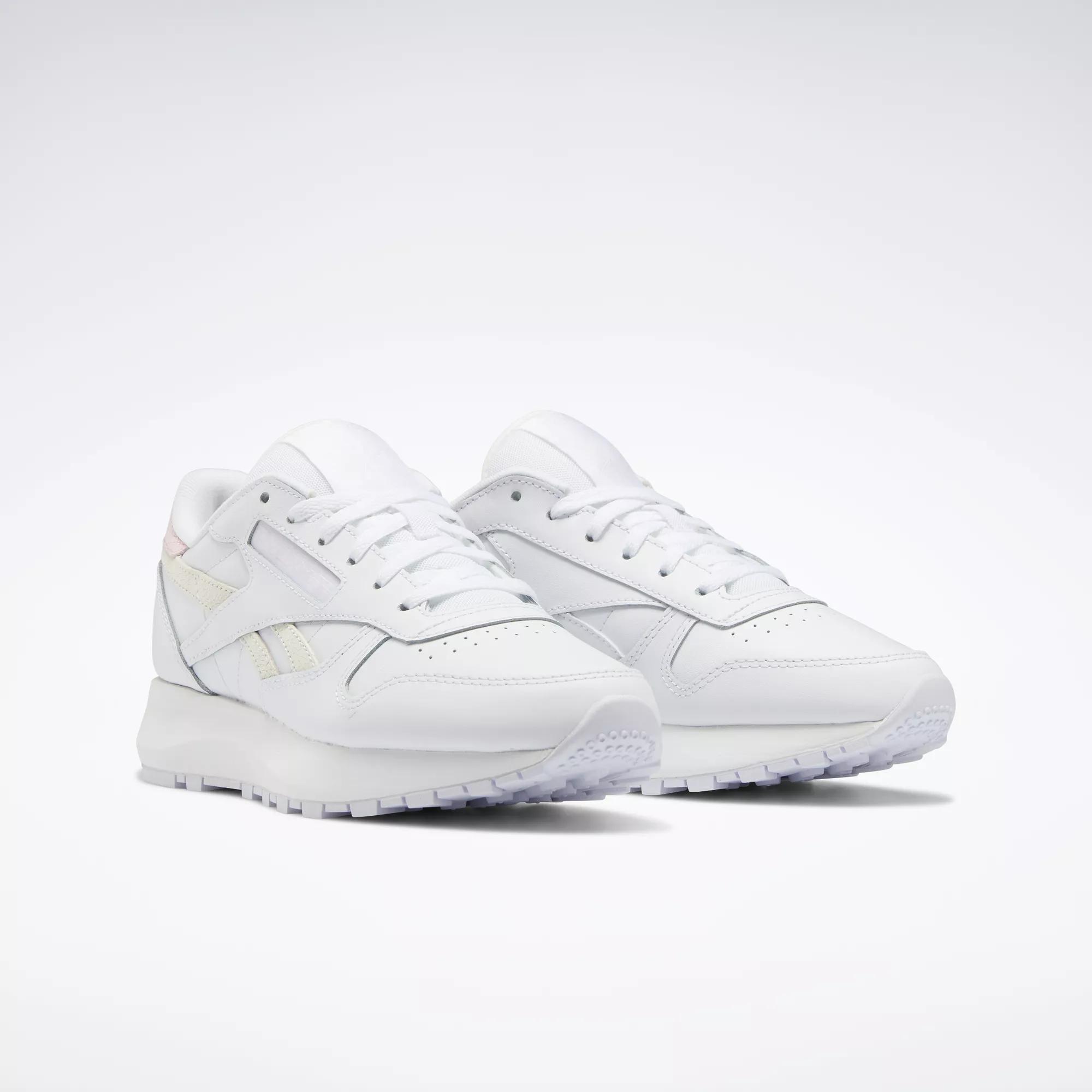 Women's all 2024 white leather 'shoes