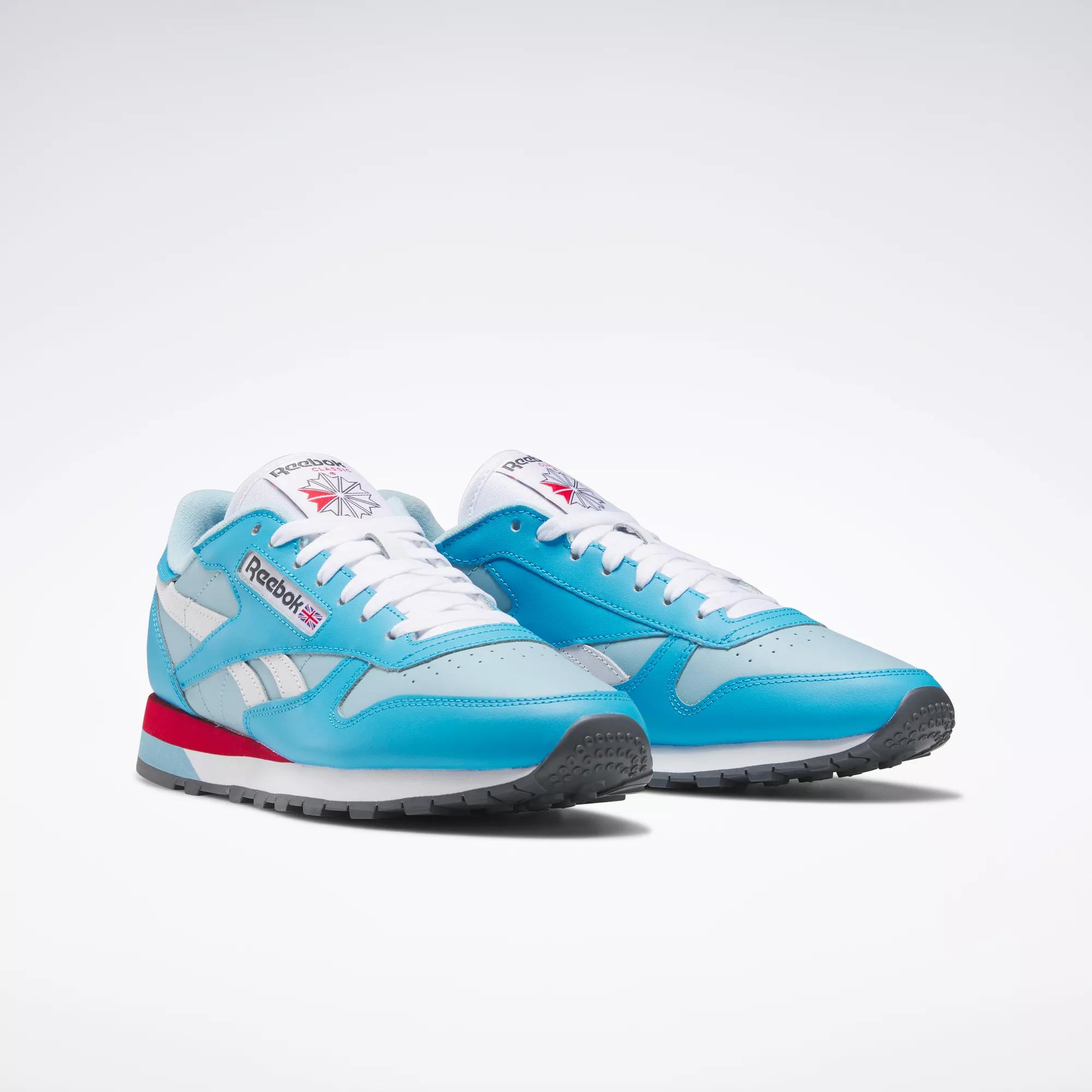 Tradition blødende Compulsion Classic Leather Shoes - Radiant Aqua / Blue Pearl / Ftwr White | Reebok