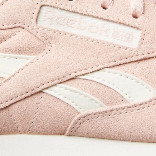 Possibly | Pink Women\'s Chalk Possibly / - Pink Reebok Leather / Shoes Classic