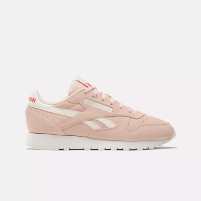 Classic Leather Women's Shoes - Possibly Pink / Possibly Pink / Chalk |  Reebok