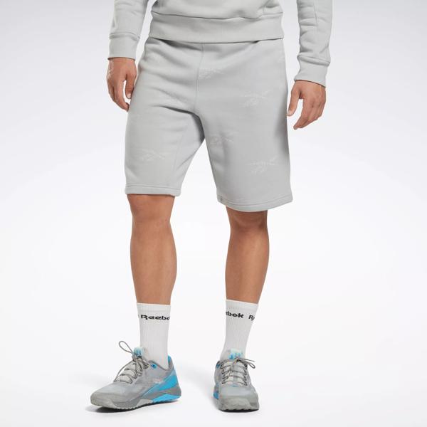 Identity Vector Fleece Shorts - Grey |