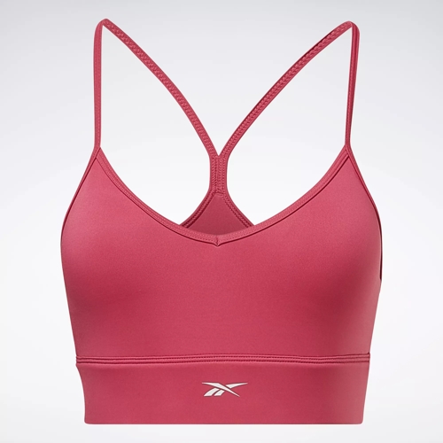 VAI21 2 pack medium support sports bras in pink and blush