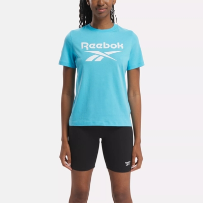 Reebok t shirt enfant on sale cyan