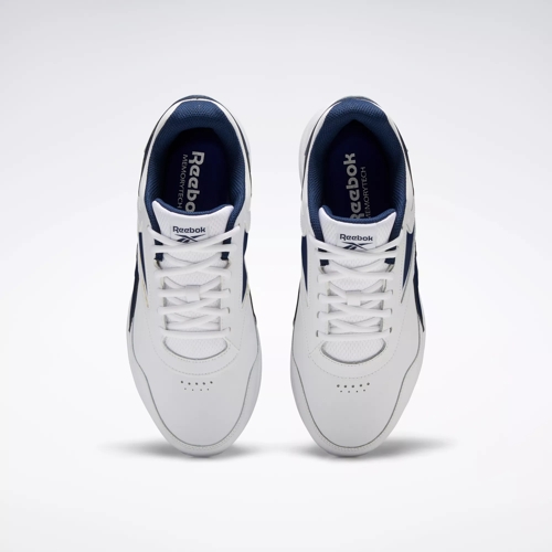 Walk Ultra 7 DMX MAX Extra Wide Men s Shoes White Collegiate Navy Collegiate Royal Reebok