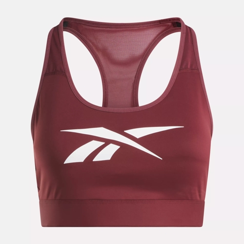 Lux Vector Racer Sports Bra (Plus Size) - Classic Maroon