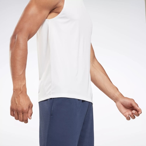 Training Sleeveless Tech T-Shirt - White