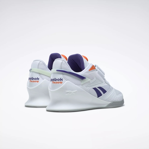 Legacy Lifter III Women's Weightlifting Shoes - Ftwr White / Bold Purple /  Smash Orange S23-R | Reebok