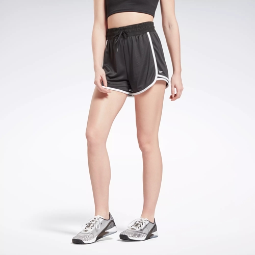 Validering Myre Forbedre Workout Ready High-Rise Shorts - Night Black | Reebok
