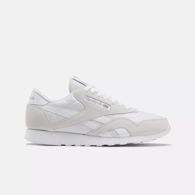 Reebok classic nylon hombre blanco on sale