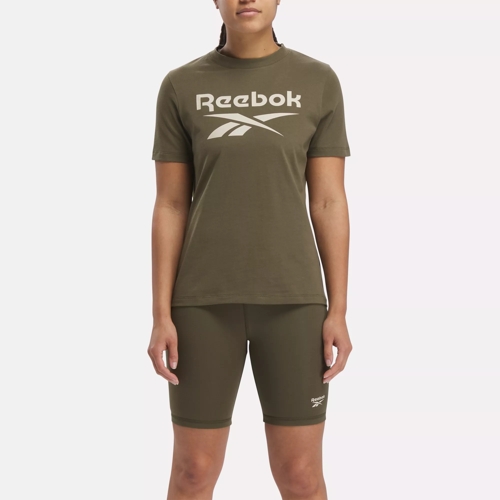 Lemon Reebok Womens Burnout T-Shirt - Get The Label