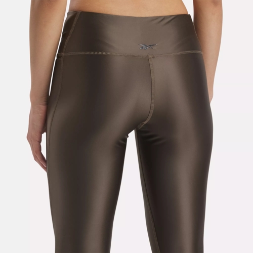 Reebok Lux Shine High-rise Leggings (plus Size) 4x Black : Target