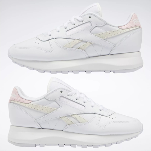 Classic SP Women's Shoes - Ftwr White / Ftwr White / Porcelain Pink | Reebok