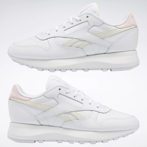 Classic Leather SP Women's Shoes - Ftwr White / White / Porcelain Pink | Reebok