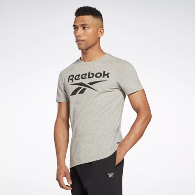 - Reebok | Reebok Identity Logo White T-Shirt Big