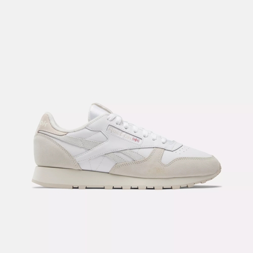 Classic Leather Shoes - White / Chalk / Stucco