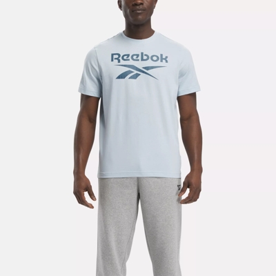 Reebok Identity Big Stacked Logo T-Shirt