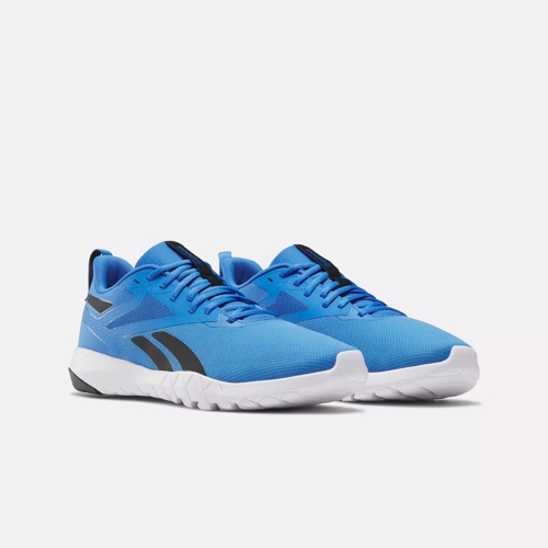 Flexagon Force 4 Training Shoes Kinetic Blue Black Footwear White Reebok