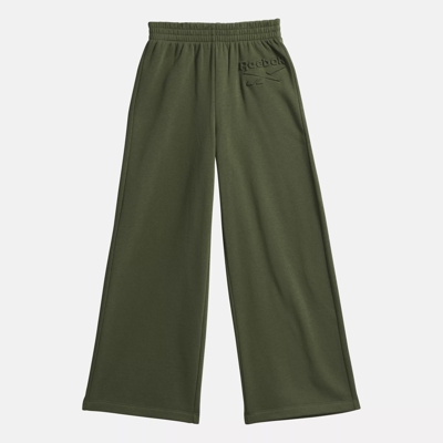 Reebok Velour Wide Leg Flare Pants