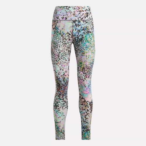 Reebok Apparel Women Modern Safari Cotton Leggings Forgrn