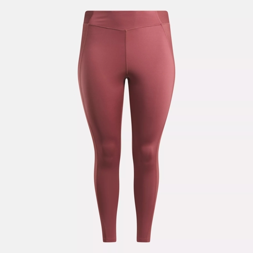 Reebok Yoga High-waisted Performance Rib Leggings (plus Size) 2x Sedona  Rose : Target