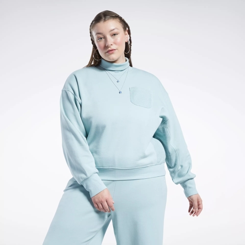 Reebok best sale oversized sweatshirt