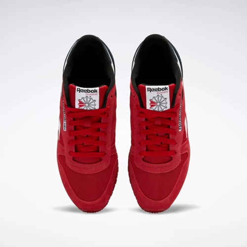 R Akkumulering Lavet en kontrakt Classic Leather Make It Yours Shoes - Flash Red / Ftwr White / Core Black |  Reebok