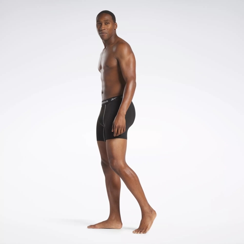 Reebok Men's Athletic Performance Wicking Nylon Mesh Boxer Briefs