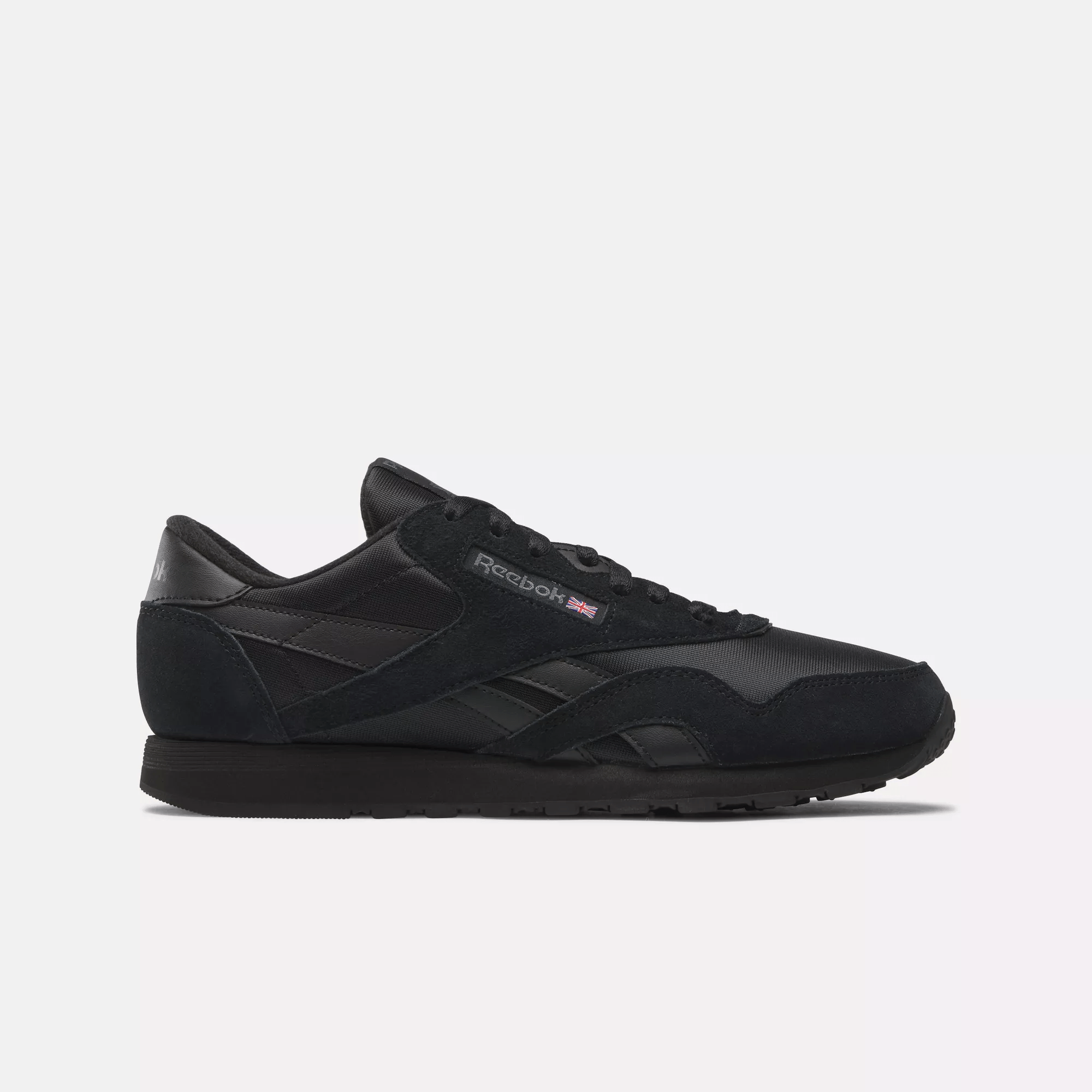 Reebok Classic Nylon Shoes In Black