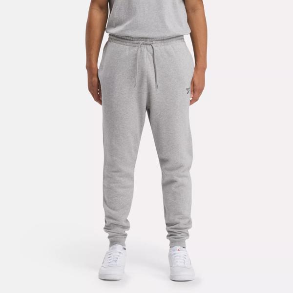 Reebok Identity Fleece Jogger - Medium Grey Heather / Medium Grey Heather