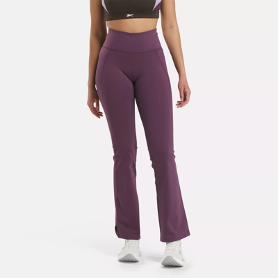 Lux High-Rise Mini-Flare Pants