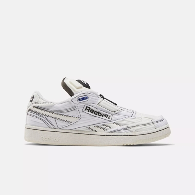 Reebok Club C 85 Trainers In White And Silver for Women