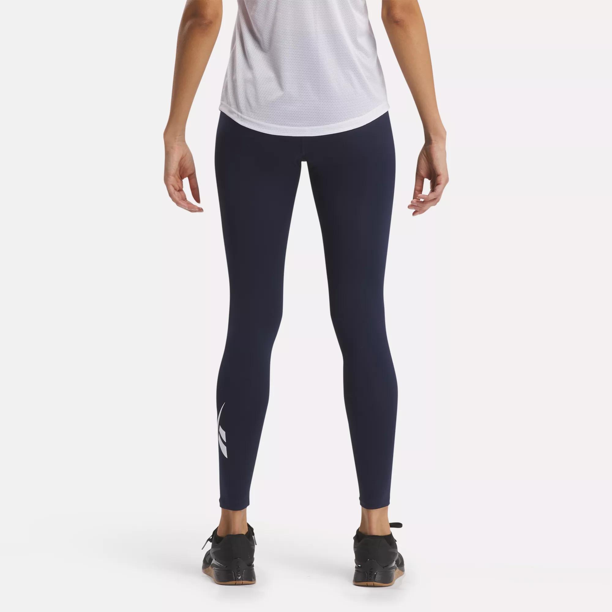 ID Train Big Logo Leggings - Vector Navy | Reebok