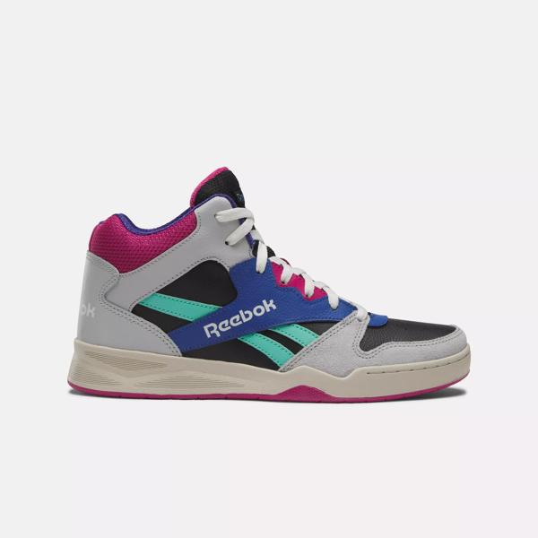 Royal BB4500 Hi 2.0 Men's Shoes - Black / Pure Grey 3 / Vector Blue | Reebok