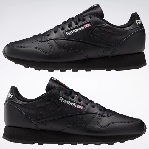 Reebok Classic Leather Mens Size 12 Black