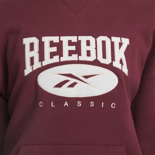 Reebok Apparel Women Classics Cotton French Terry Sweatshirt Black – Reebok  Canada