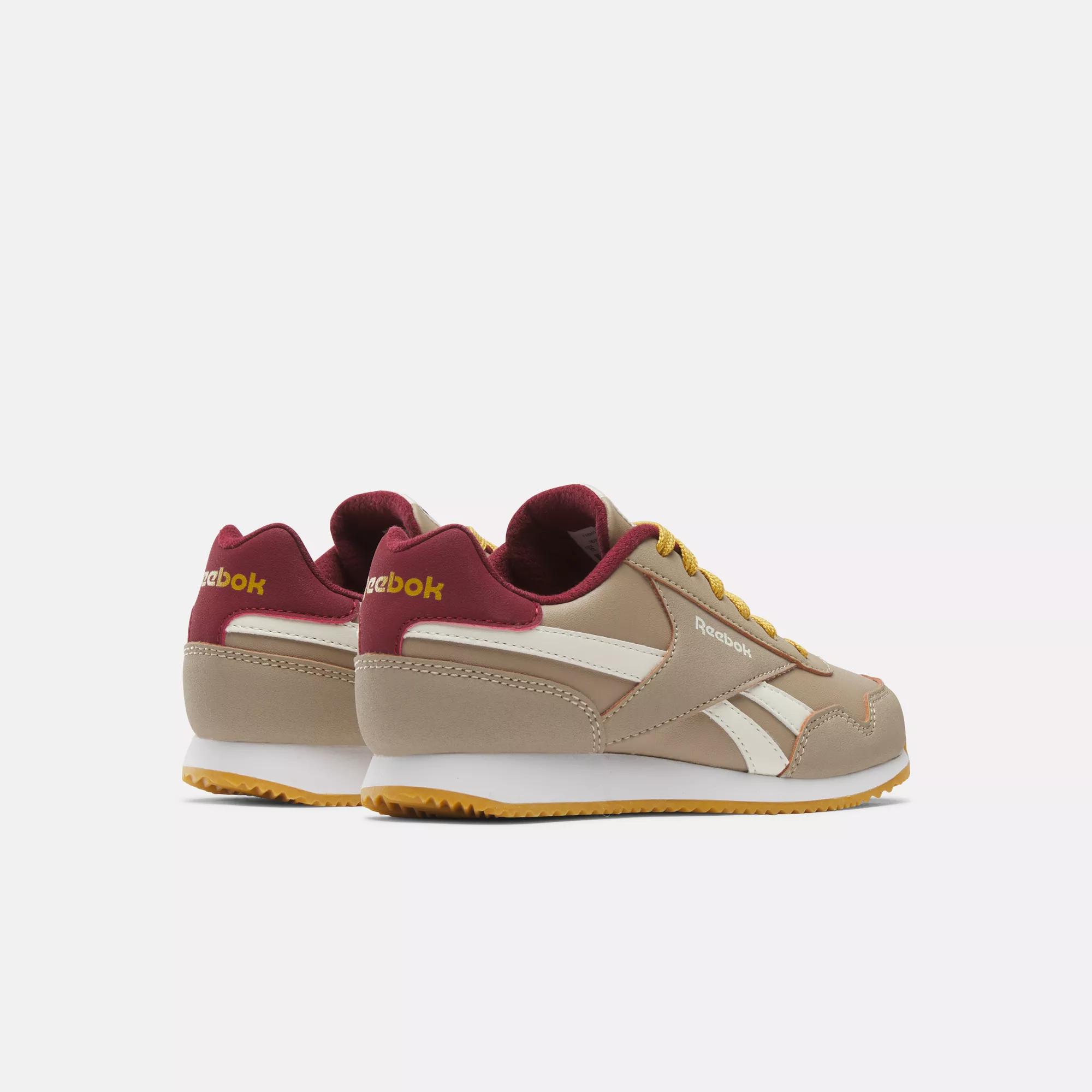 Reebok Royal Cl 3.0 - Boulder Beige / Classic Burgundy / Retro Gold |