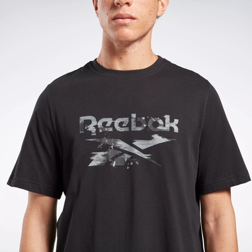 Reebok Men's Identity Modern Camo T-Shirt, XL, White