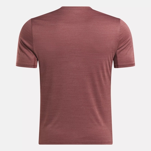 DryMove™ Muscle Fit Pro training T-shirt - Burgundy marl - Men