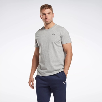 Reebok Identity Classics T-Shirt - Reebok Medium | Heather Grey