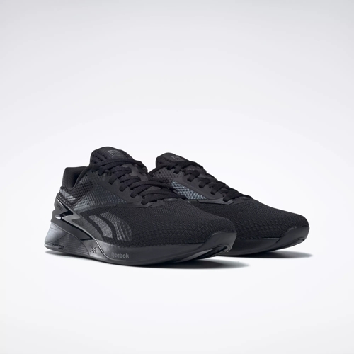 Reebok Nano 9 Women's CrossFit Black/White/Silver Trainer Shoes