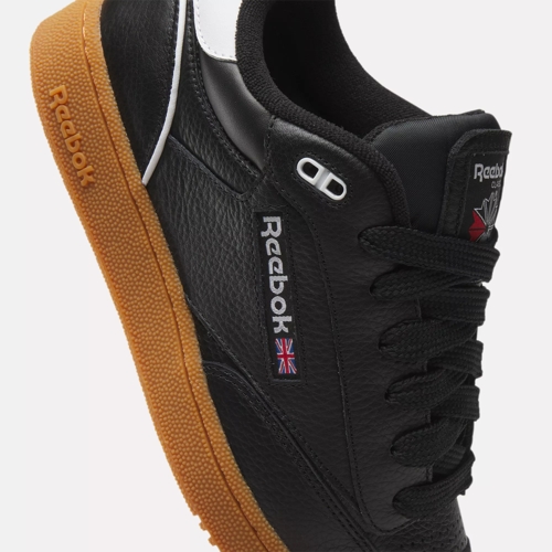 Reebok Club C Bulc Athletic Shoe - Black / Gum