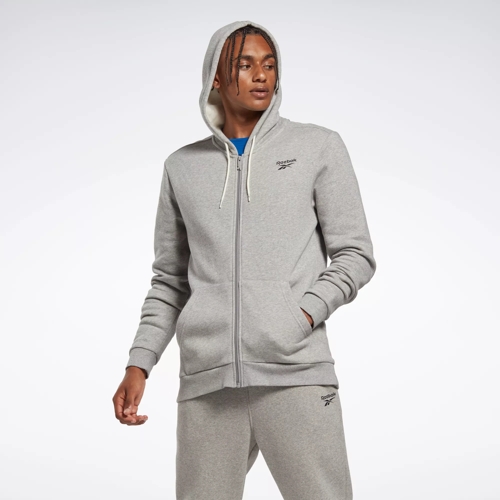 Reebok Identity Fleece Zip Up Hoodie