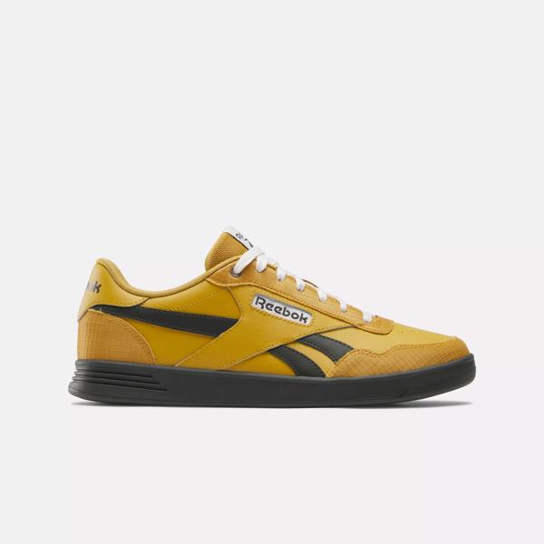 Reebok Court Advance Shoes Heritage Gold Heritage Gold Grey 6 Reebok