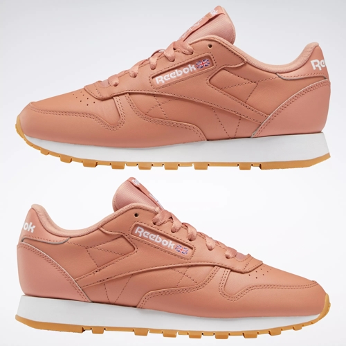 Classic Leather Shoes - / Reebok Canyon White Ftwr Mel / Mel | Canyon Coral Coral