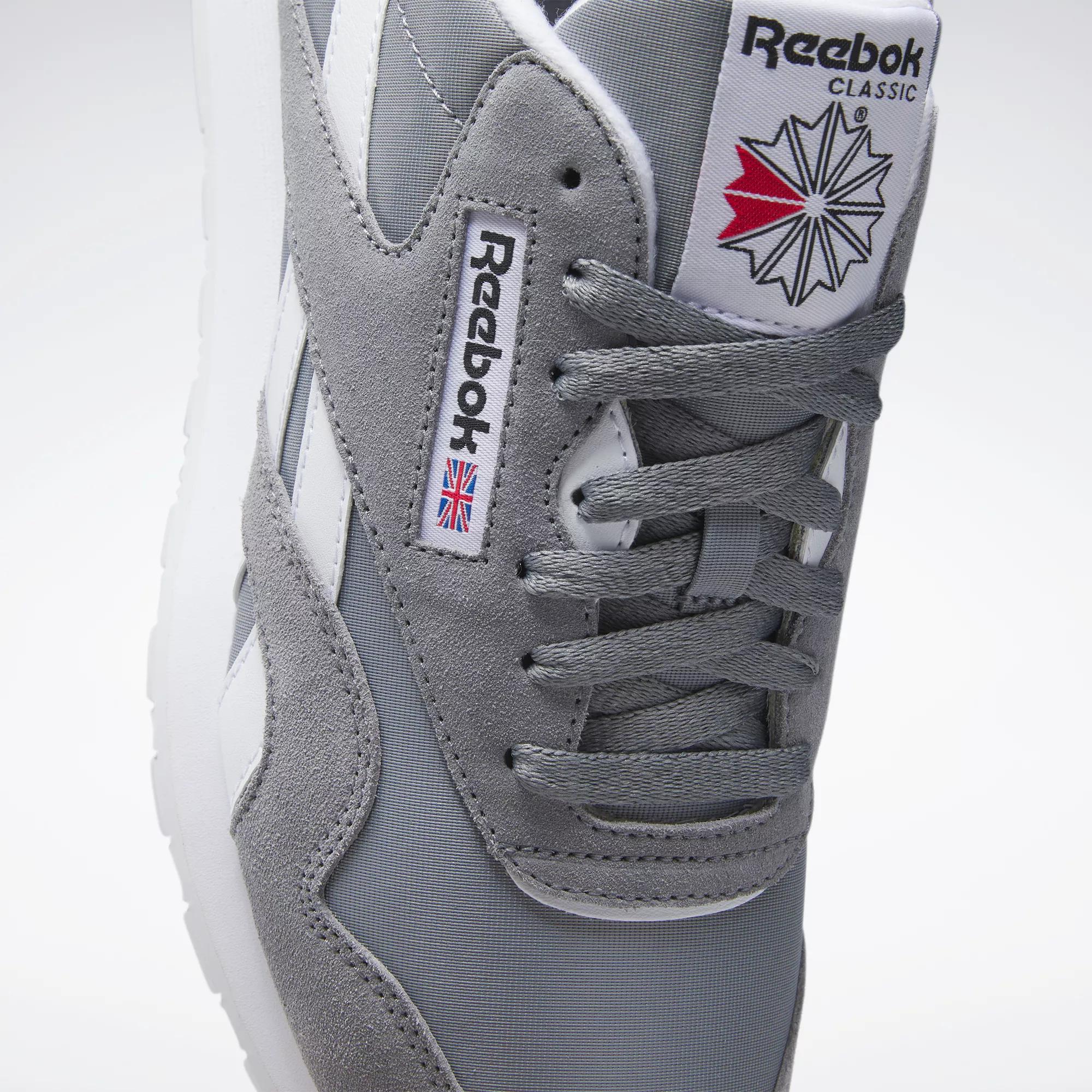 gray reebok classics